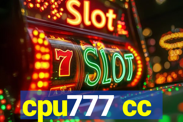 cpu777 cc